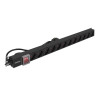 Блок розеток EXEGATE SERVERPRO PDU-V120 Al-12S-EU2,5-SW EX296172RUS